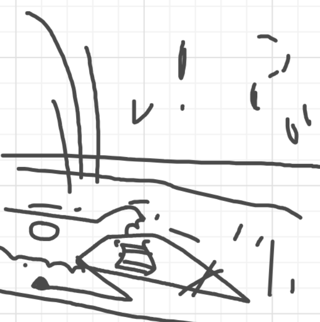 A panel from I've Been Everywhere, Man, episode nine of the Board Boards object show by Furretwalk/WalkingFurret.