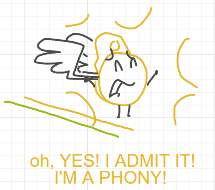 A panel from Murder On The What, episode six of the Board Boards object show by Furretwalk/WalkingFurret.