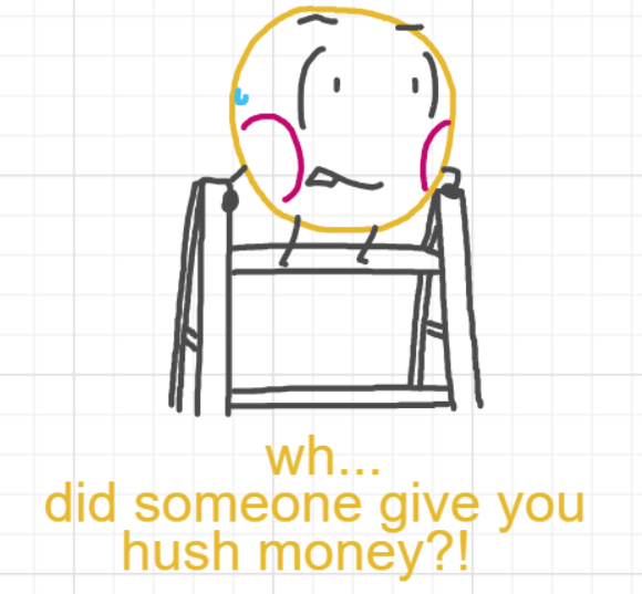 A panel from Murder On The What, episode six of the Board Boards object show by Furretwalk/WalkingFurret.